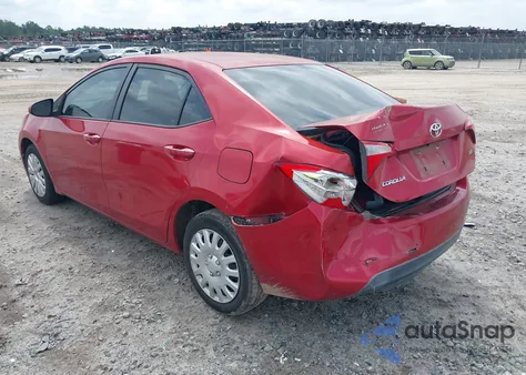 2014 Toyota Corolla Le from USA, damaged, VIN 5YFBURHE8EP102242